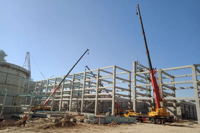 燃爆！100臺三一起重機(jī)遠(yuǎn)征烏茲別克，參建中亞首個核電站