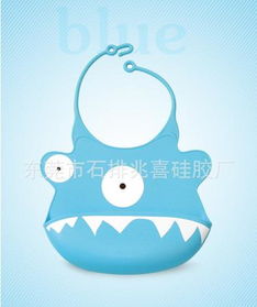 揭秘出口級(jí)食品硅膠卡通口水兜 防水易清洗，動(dòng)漫IP合作下的高品質(zhì)育兒選擇
